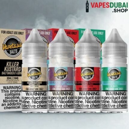 VAPETASIA Salt Nicotine 30ML Vape Juice 24MG and 48MG E-Liquid in Dubai