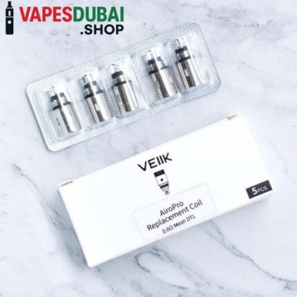 VEIIK Airo Pro Replacement Coils (5pcspack) In Dubai 0.6ohm Mesh