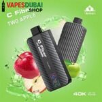VEIIK C Fiber 40000 Puffs 20mg Disposable Vape In DUBAI Two Apples
