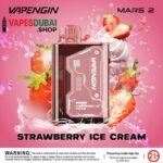 Vapengin Mars 2 20000 Puffs Disposable Vape 50MG in Dubai Strawberry Ice Cream