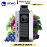 WAKA Sopro 10000 Puffs 50mg Disposable Vape In Dubai Sakura Grape