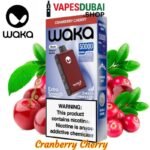 Waka Blade 50000 Puffs Disposable Vape in Dubai Cranberry Cherry