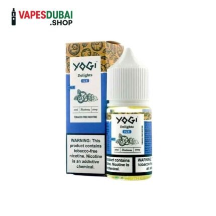 YOGI Delights Salt Nic 30ml Vape Juice 35mg & 50mg E-Liquid in Dubai Blueberry Ice