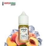 YOGI Delights Salt Nic 30ml Vape Juice 35mg & 50mg E-Liquid in Dubai Peach Ice