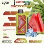 ZGAR Sorna Boost 50000 Puffs 18mg Nicotine In Dubai Watermelon Ice