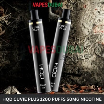 Hqd cuvie plus 1200 puffs 50mg nicotine In Dubai
