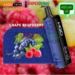Hqd shisha 20000 puffs dtl 2% nicotine Disposable Vape In Dubai Grape Raspberry