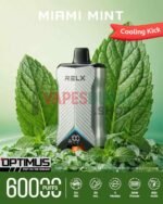 Relx Optimus up to 60000 puffs 50mg Disposable Vape In Dubai Miami mint