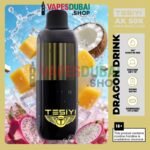 TESIYI AK 50000 Puffs Disposable Vape 50mg In Dubai Dragon Drink