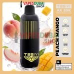 TESIYI AK 50000 Puffs Disposable Vape 50mg In Dubai Peach Mango