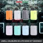 Uwell Caliburn G5 Lite KOKO Kit 1600mAh 3ml In Dubai