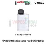 Uwell Caliburn G5 Lite KOKO Kit 1600mAh 3ml In Dubai Creamy Celadon