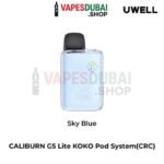 Uwell Caliburn G5 Lite KOKO Kit 1600mAh 3ml In Dubai Sky Blue