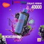 VOZOL Gear Hookah 40000 Puffs Disposable Vape 5mg In Dubai Blackcurrant Ice