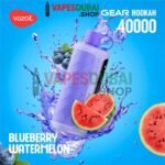 VOZOL Gear Hookah 40000 Puffs Disposable Vape 5mg In Dubai Blueberry Watermelon