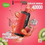 VOZOL Gear Hookah 40000 Puffs Disposable Vape 5mg In Dubai Frozen Strawberry Kiwi
