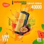 VOZOL Gear Hookah 40000 Puffs Disposable Vape 5mg In Dubai Love 777