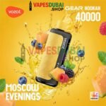 VOZOL Gear Hookah 40000 Puffs Disposable Vape 5mg In Dubai Moscow Evenings