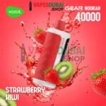 VOZOL Gear Hookah 40000 Puffs Disposable Vape 5mg In Dubai Strawberry Kiwi
