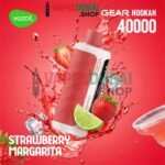 VOZOL Gear Hookah 40000 Puffs Disposable Vape 5mg In Dubai Strawberry Margarita