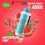 VOZOL Gear Hookah 40000 Puffs Disposable Vape 5mg In Dubai Watermelon Mint