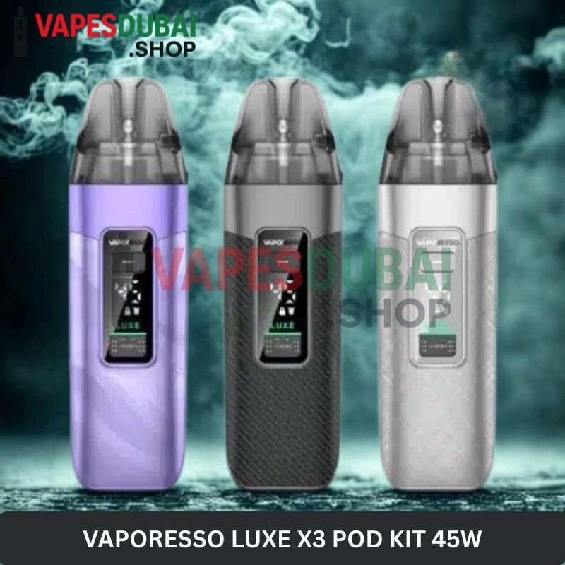 Vaporesso Luxe X3 Pod Kit 45W In Dubai Vaporesso Luxe X3 Pod Kit 45W In Dubai