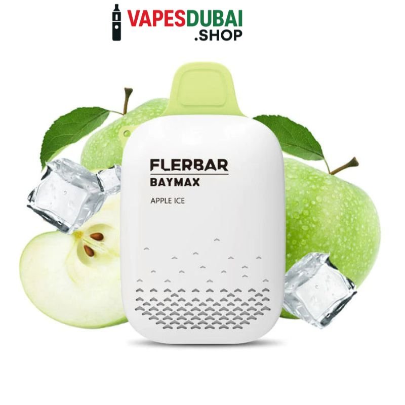 Flerbar (0%)zero nicotine 3500 puffs vape In Dubai Apple ice