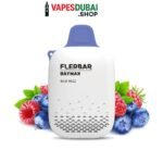 Flerbar (0%)zero nicotine 3500 puffs vape In Dubai BLUE RAZZ