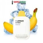 Flerbar (0%)zero nicotine 3500 puffs vape In Dubai Banana ice