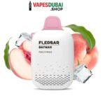 Flerbar (0%)zero nicotine 3500 puffs vape In Dubai PEACH FREEZE