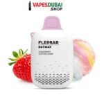 Flerbar (0%)zero nicotine 3500 puffs vape In Dubai STRAWBERRY COTTON CANDY