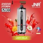 JNR Shisha Storm 52000 Puffs Disposable Vape 2% DTL in the UAE LADY KILLA