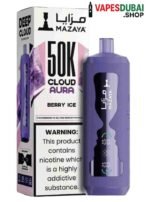 Mazaya Cloud AURA 50000 Puffs Disposable Vape In Dubai Berry Ice