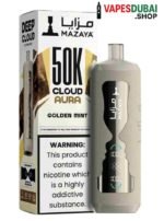 Mazaya Cloud AURA 50000 Puffs Disposable Vape In Dubai Golden Mint