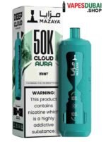 Mazaya Cloud AURA 50000 Puffs Disposable Vape In Dubai Mint