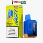 Nasty Bar 1200 Puffs 20MG Nicotine none rechargeable vape In Dubai Cherry Peach Raspberry