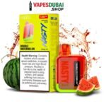 Nasty Bar 1200 Puffs 20MG Nicotine none rechargeable vape In Dubai Double Watermelon