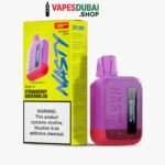 Nasty Bar 1200 Puffs 20MG Nicotine none rechargeable vape In Dubai Strawberry Watermelon
