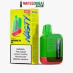 Nasty Bar 1200 Puffs 20MG Nicotine none rechargeable vape In Dubai Watermelon Ice