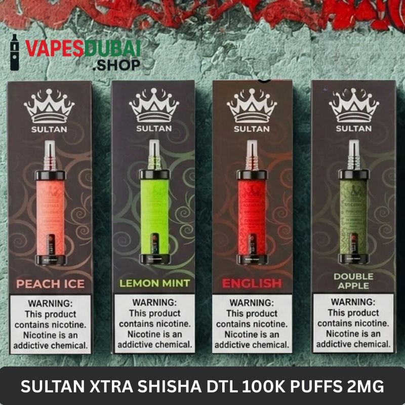 Xtra Sultan shisha Dtl 100k puffs 2mg nicotine triple In Dubai Xtra Sultan shisha Dtl 100k puffs 2mg nicotine triple In Dubai